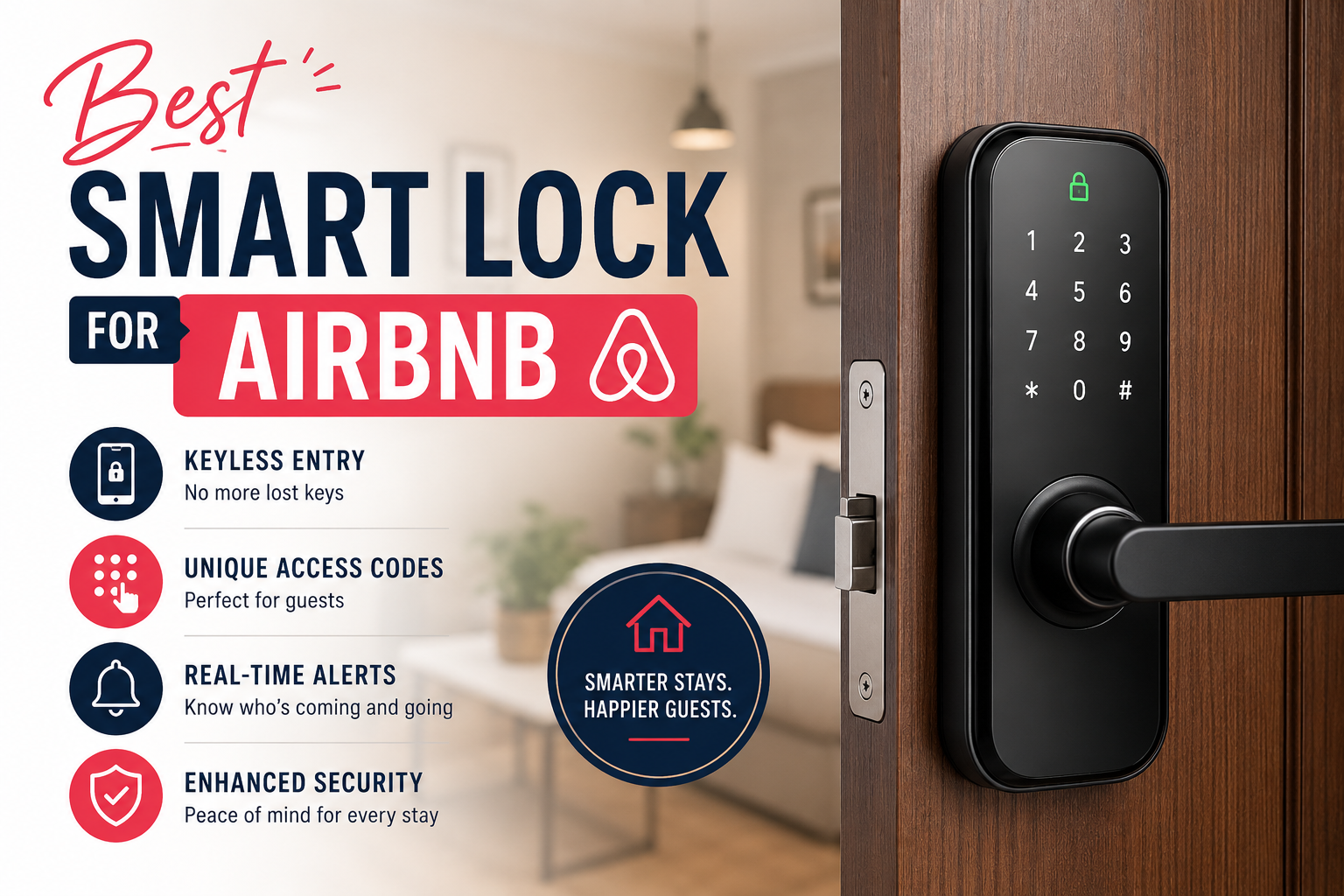 Best Smart Lock for Airbnb