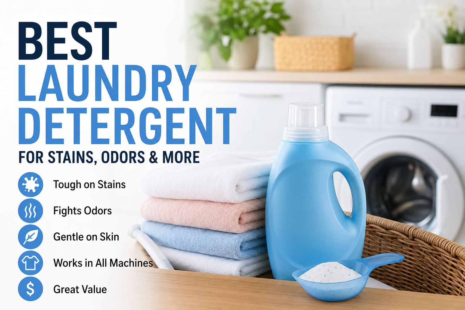 Best Laundry Detergent for Stains, Odors & More