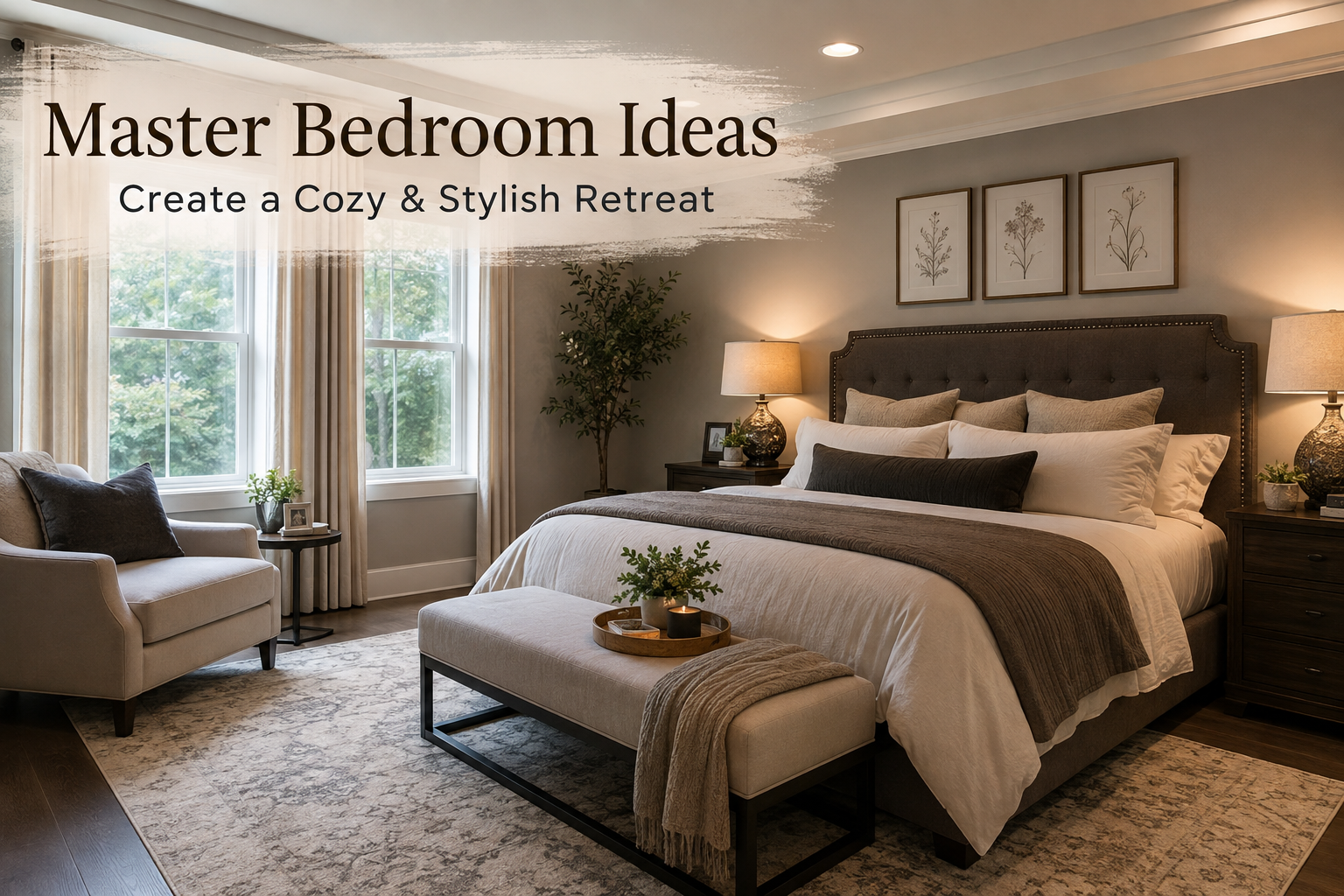 Master Bedroom Ideas for a Cozy and Stylish Retreat