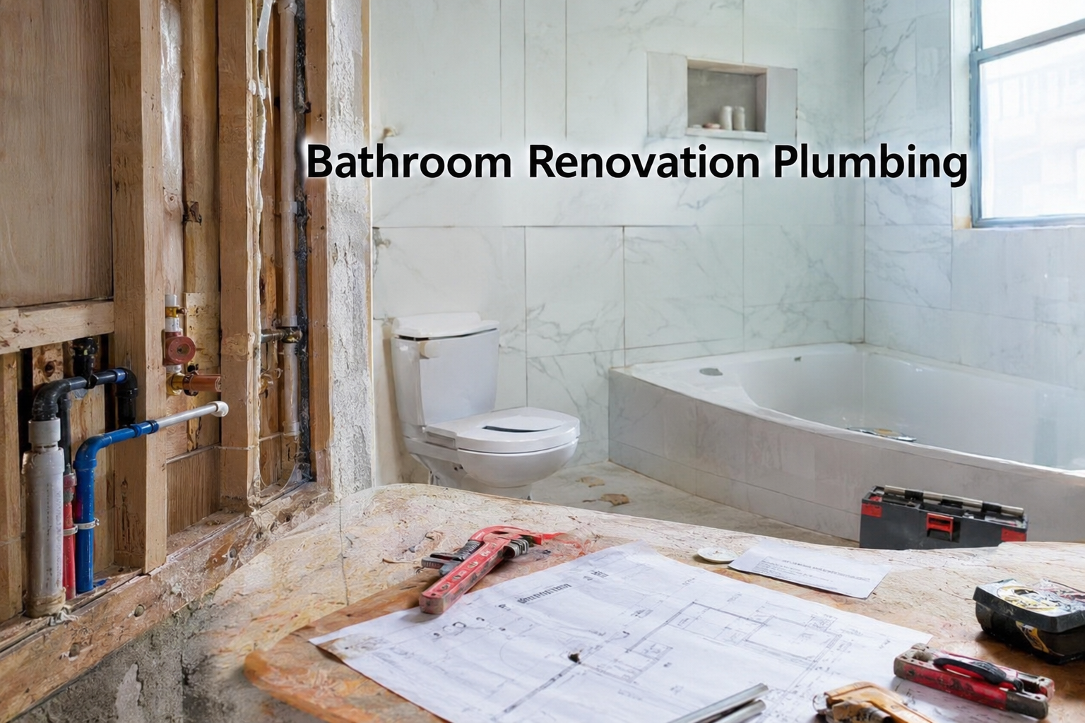 Bathroom Renovation Plumbing: Complete Guide to Planning, Rough-In & Costs