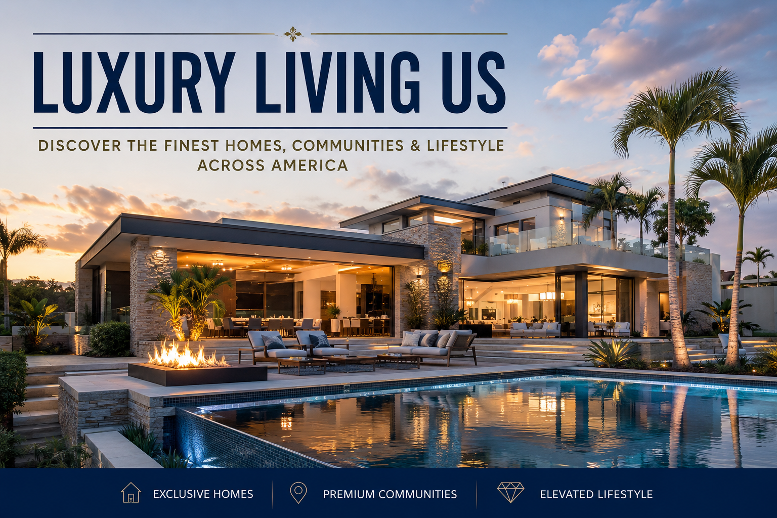 Luxury Living US: The Ultimate Guide to Luxury Homes, Elite Communities & High-End Lifestyle